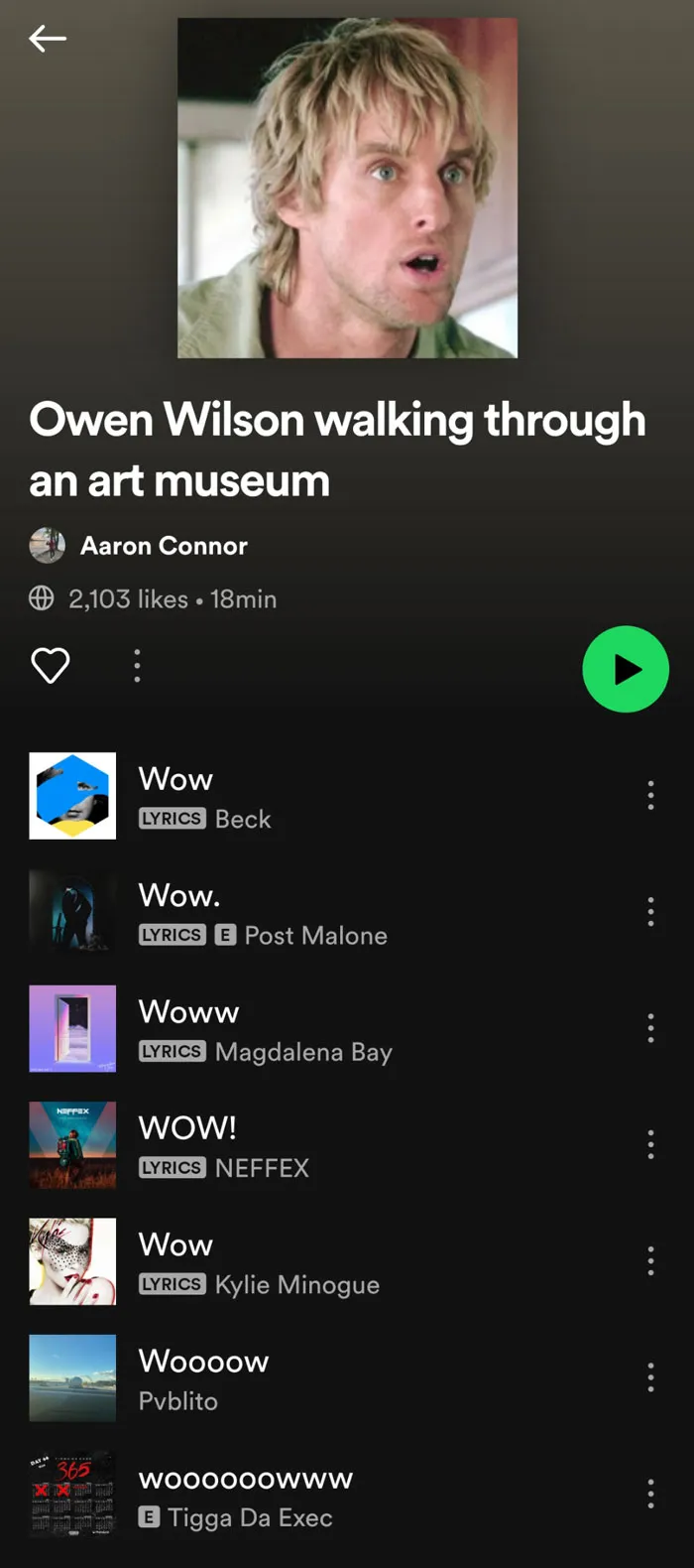 Owen Wilson Walking Through An Art Museum