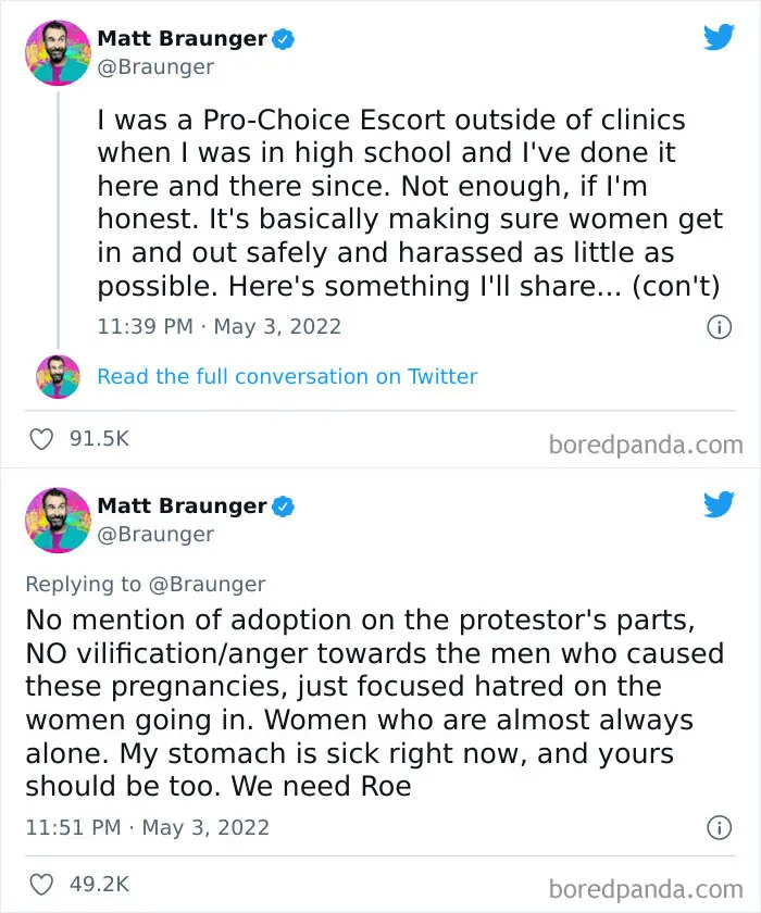 35 Reactions People Posted Online To The Impending US Supreme Court Decision To Overturn Abortion Rights