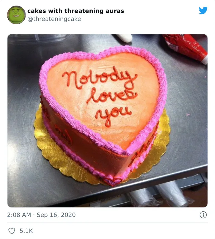 30 Cursed Cakes From ‘Cakes With Threatening Auras’ (New Pics)