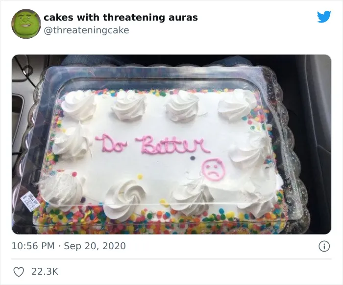 30 Cursed Cakes From ‘Cakes With Threatening Auras’ (New Pics)