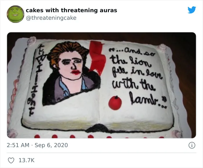 30 Cursed Cakes From ‘Cakes With Threatening Auras’ (New Pics)