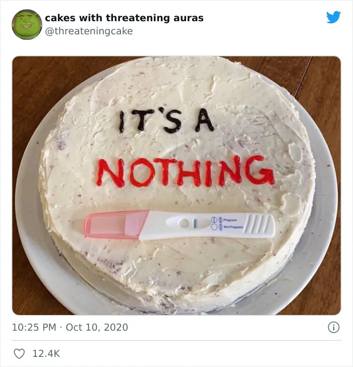 30 Cursed Cakes From ‘Cakes With Threatening Auras’ (New Pics)