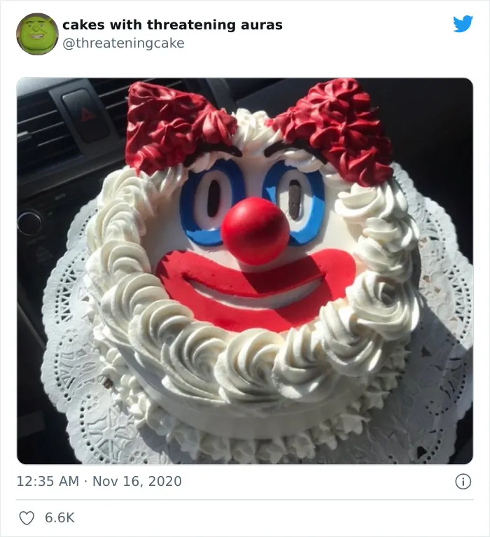 20 "Tartas con auras amenazantes" que parecen estar malditas