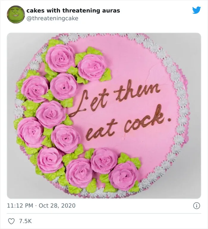 30 Cursed Cakes From ‘Cakes With Threatening Auras’ (New Pics)