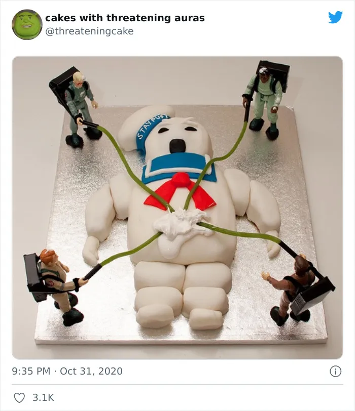 20 "Tartas con auras amenazantes" que parecen estar malditas