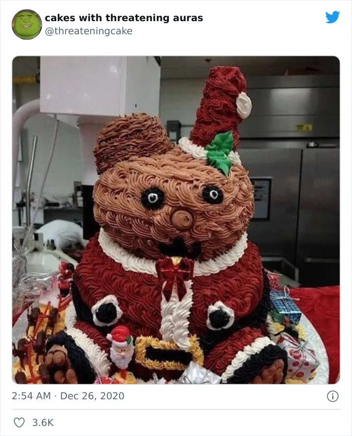20 "Tartas con auras amenazantes" que parecen estar malditas