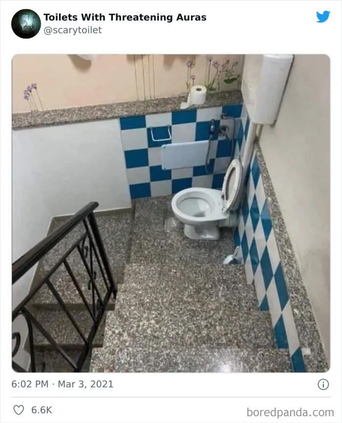 50 Of The Weirdest Lavatories From Around The World, As Shared By "Toilets With Threatening Auras"