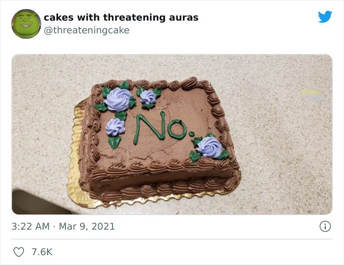 20 "Tartas con auras amenazantes" que parecen estar malditas