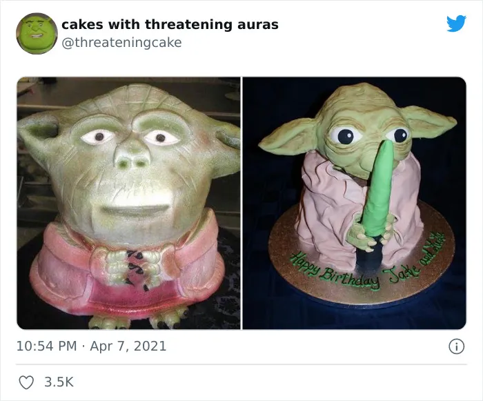 20 "Tartas con auras amenazantes" que parecen estar malditas