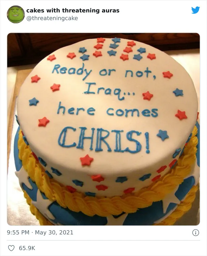 30 Cursed Cakes From ‘Cakes With Threatening Auras’ (New Pics)