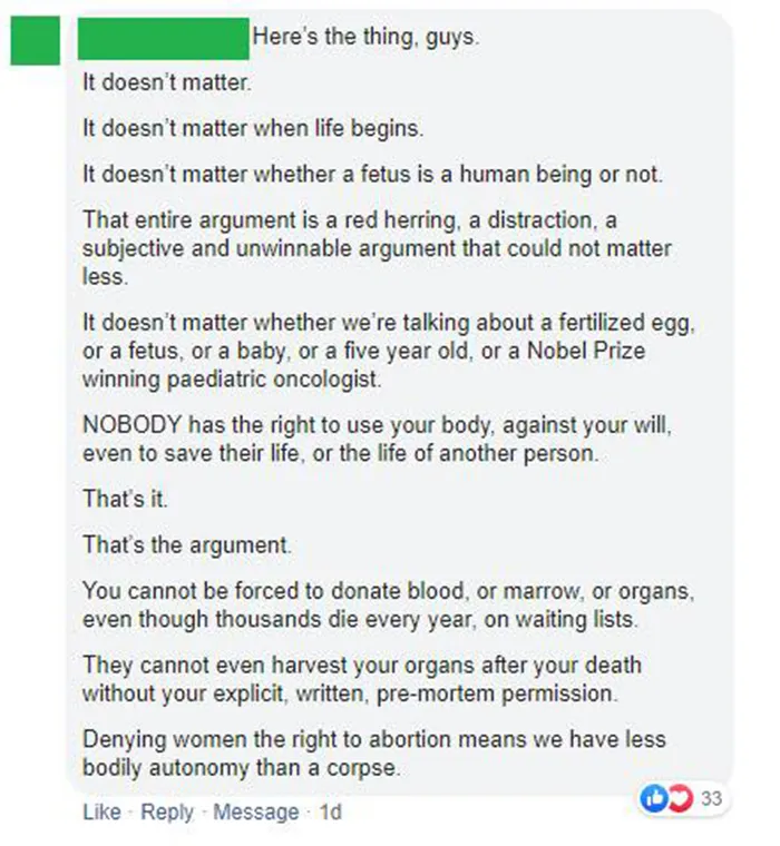 35 Reactions People Posted Online To The Impending US Supreme Court Decision To Overturn Abortion Rights