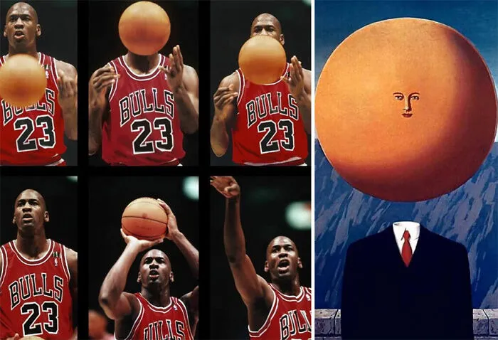 Esta cuenta de Instagram compara el arte con momentos deportivos, y es tan acertado como divertido (30 fotos)