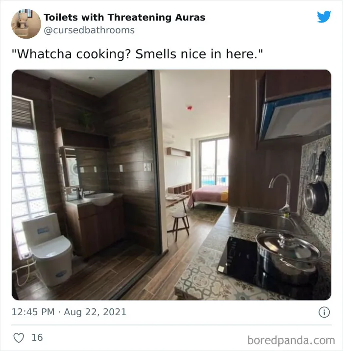50 Of The Weirdest Lavatories From Around The World, As Shared By "Toilets With Threatening Auras"
