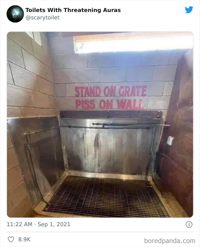 50 Of The Weirdest Lavatories From Around The World, As Shared By "Toilets With Threatening Auras"