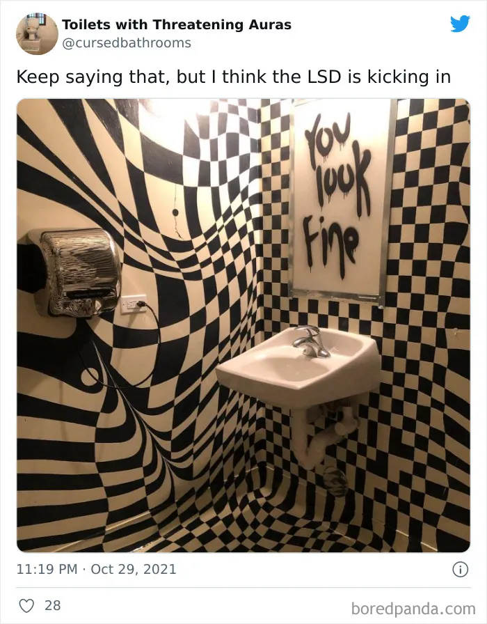 50 Of The Weirdest Lavatories From Around The World, As Shared By "Toilets With Threatening Auras"