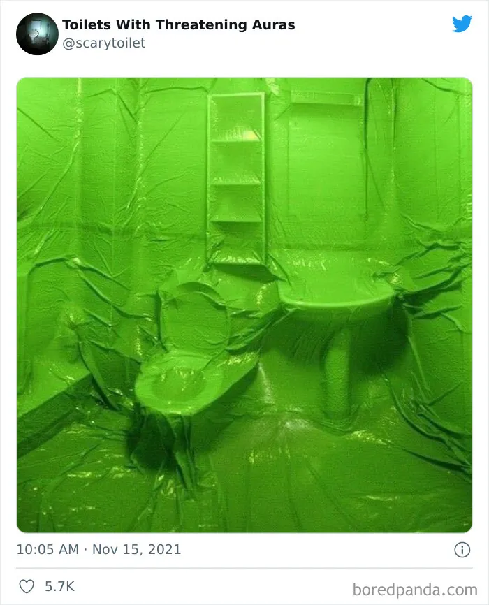 50 Of The Weirdest Lavatories From Around The World, As Shared By "Toilets With Threatening Auras"