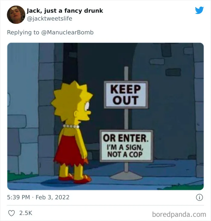 This Online Thread Has People Sharing Their Favorite Visual Gags From The Simpsons, And Here Are 40 Of Everyone's Favorites