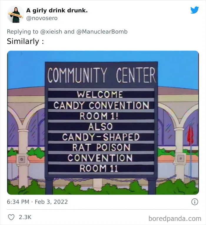 This Online Thread Has People Sharing Their Favorite Visual Gags From The Simpsons, And Here Are 40 Of Everyone's Favorites