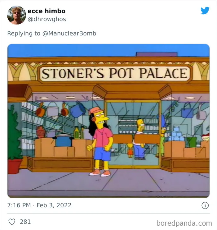 This Online Thread Has People Sharing Their Favorite Visual Gags From The Simpsons, And Here Are 40 Of Everyone's Favorites