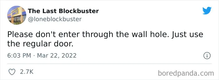 35 Hilarious Gems From “The Last Blockbuster” Twitter Account (New Posts)