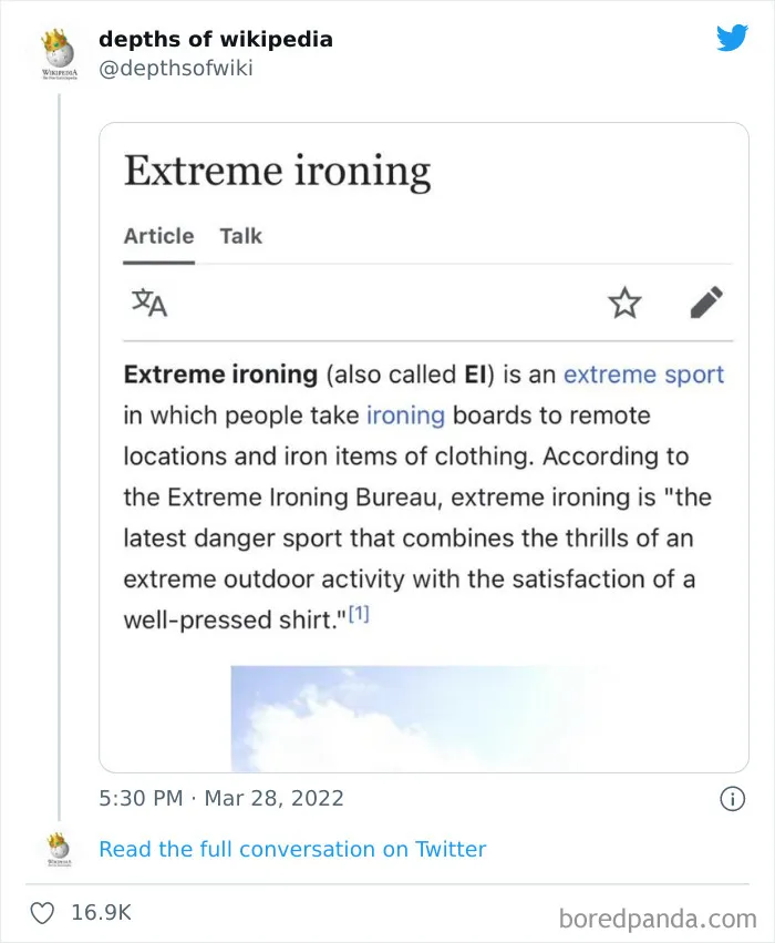 40 Times People Stumbled Upon Something Hilarious On Wikipedia And It Ended Up Being Shared In This Online Group