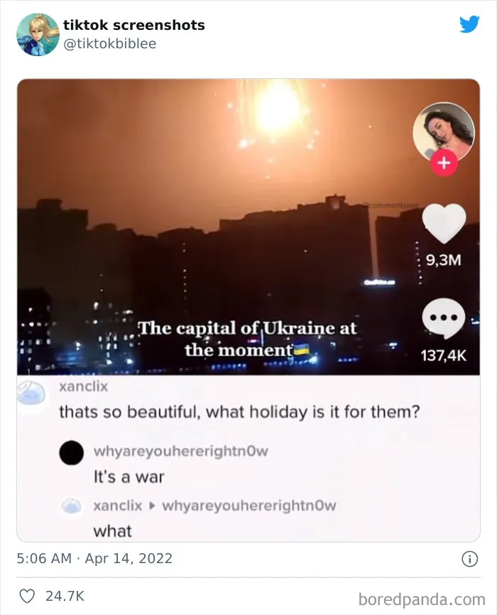 Twitter Account Shares 30 Screenshots That Prove Just How Weird TikTok Can Be