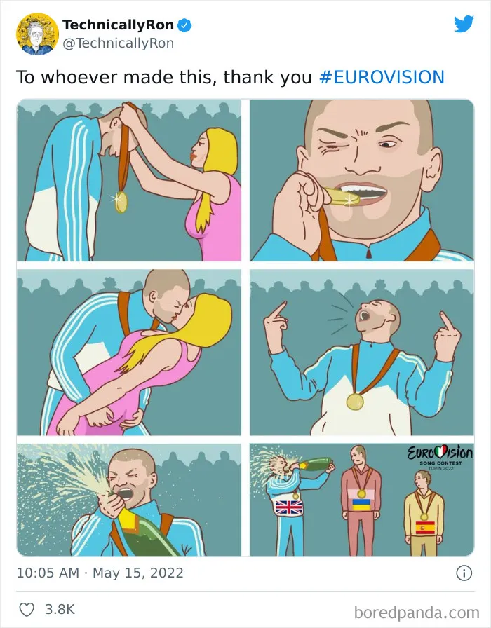 35 Of The Best Reactions And Memes About Eurovision 2022