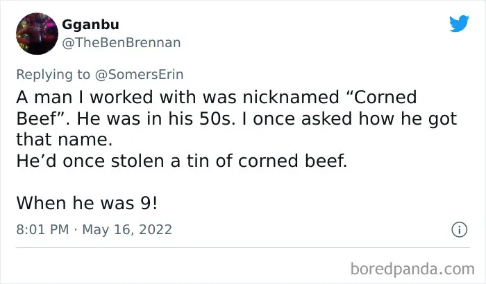 People Are Sharing The Weirdest And Wildest Reasons Why They Got Their Nicknames, And Here Are 30 Hilarious Tweets