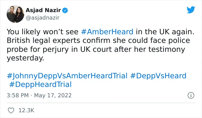 50 Spot-On Reactions To Amber Heard's Now-Finished Testimony