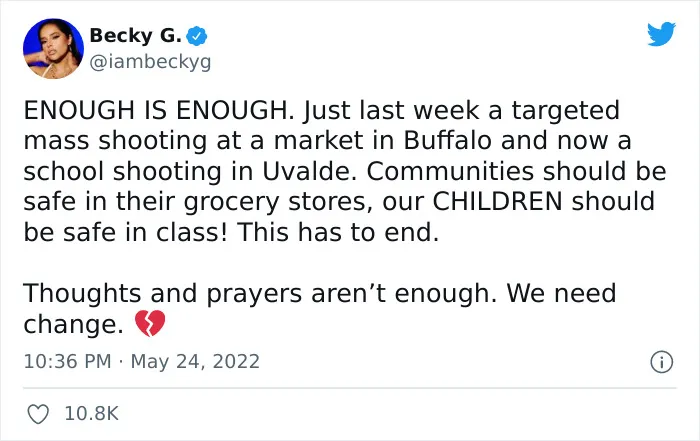 30 Reactions From Notable Folks To The Recent Tragedy In Uvalde That Put Things Into Perspective