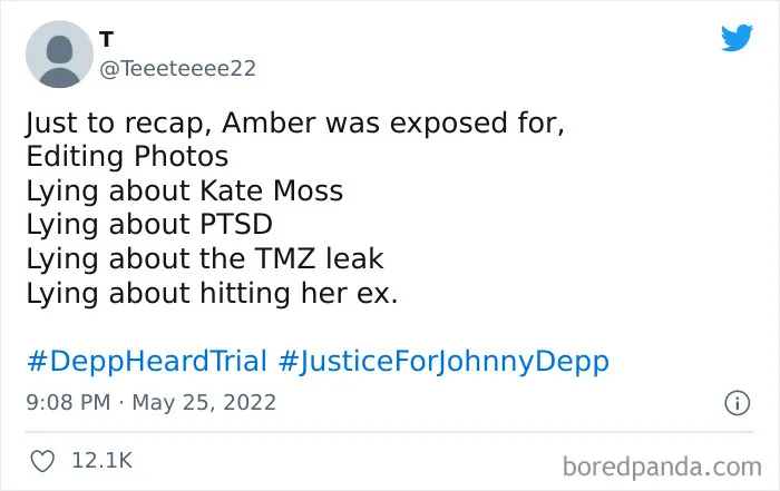 50 Tweets From Audiences Responding To The Final Testimonies In The Johnny Depp And Amber Heard Case