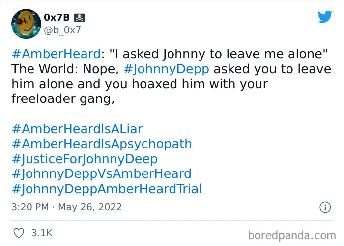 50 Tweets From Audiences Responding To The Final Testimonies In The Johnny Depp And Amber Heard Case