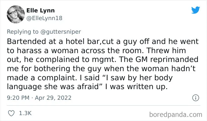 "Men, DO THIS": Bartender Warns Woman About A Suspicious Guy, Inspires Others To Share Similar Stories (24 Stories)