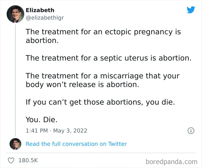35 Reactions People Posted Online To The Impending US Supreme Court Decision To Overturn Abortion Rights