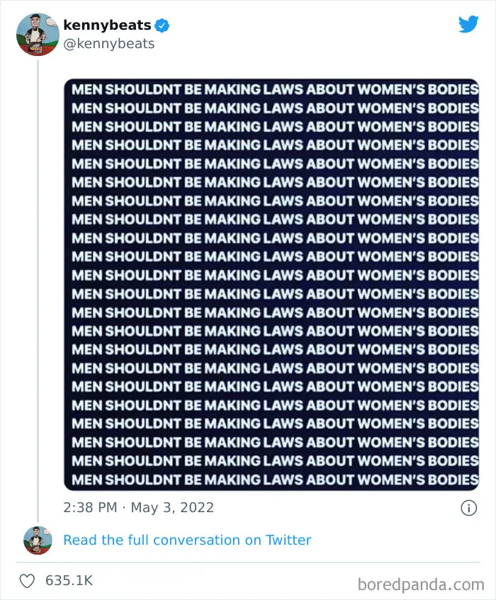 35 Reactions People Posted Online To The Impending US Supreme Court Decision To Overturn Abortion Rights