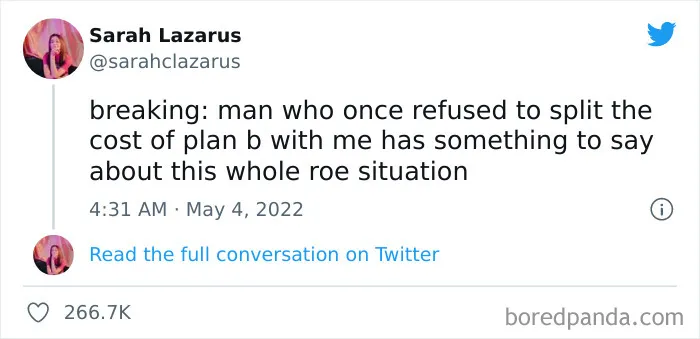 35 Reactions People Posted Online To The Impending US Supreme Court Decision To Overturn Abortion Rights