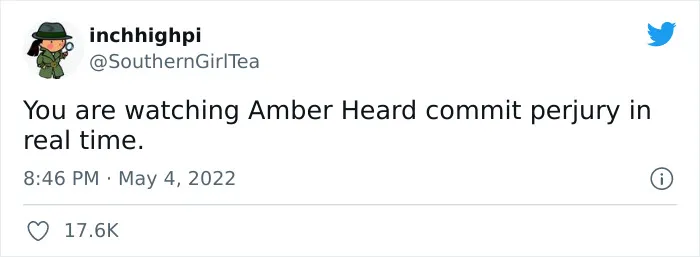 50 Spot-On Reactions To Amber Heard's Now-Finished Testimony