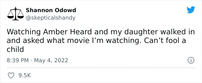50 Spot-On Reactions To Amber Heard's Now-Finished Testimony