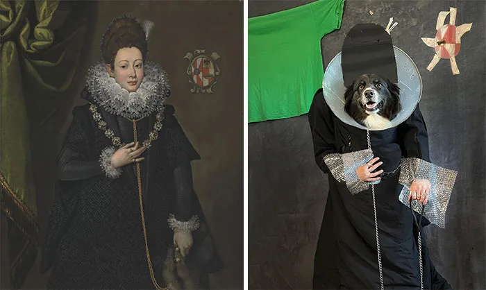 Portrait Of Bianca Lucia Aliprandi, Ca. 1602 By Lavinia Fontana vs. Portrait Of Fiannca Aliprandi, 2022