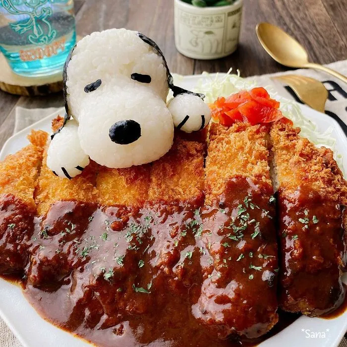 40 Times This Woman Turned Meals Into Scenes From "Peanuts" (40 Pics)