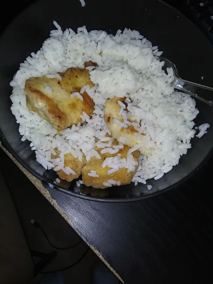 I Was About To Take A Pic Of My Food But My Brother Came And Started Moving My Food Around With His Hands