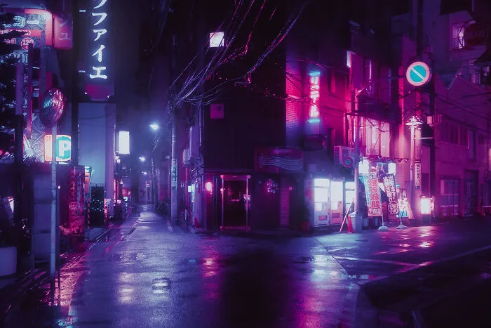 Exploré los callejones nocturnos de Tokio bajo las luces de neón y estas son 30 de las imágenes que tomé