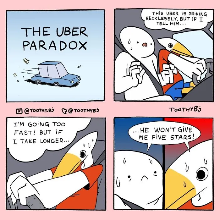 If You Have A Dark Sense Of Humor, You Will Probably Enjoy These Comics With Twisted Endings By ToothyBj (30 New Pics)