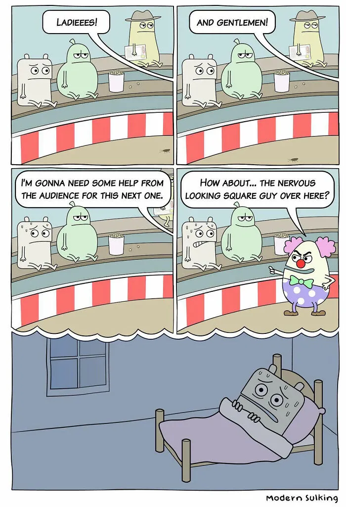 Artist Creates Fun And Relatable Comics About Procrastination, Insecurities And Awkward Everyday Interactions (27 Pics)