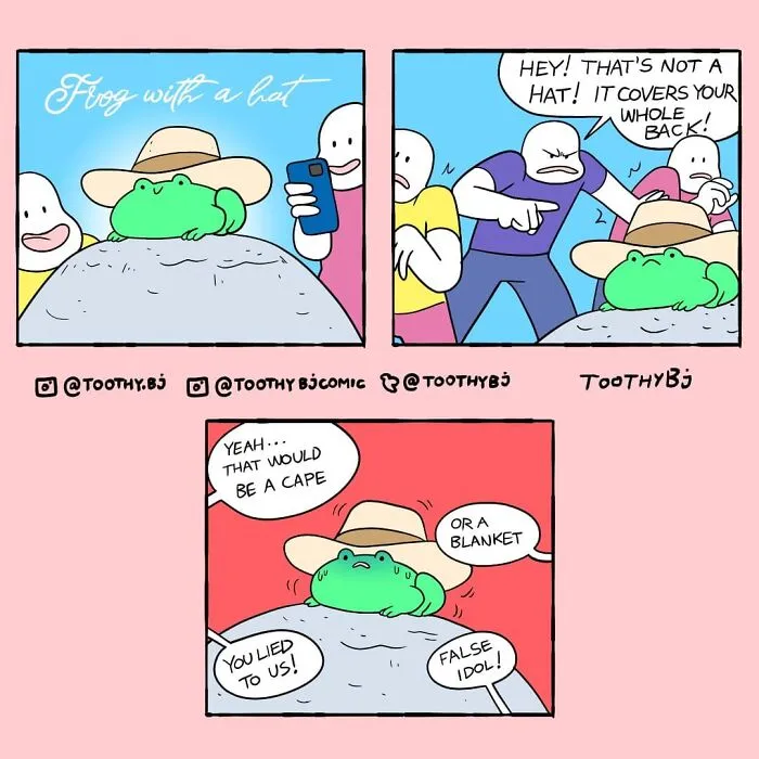If You Have A Dark Sense Of Humor, You Will Probably Enjoy These Comics With Twisted Endings By ToothyBj (30 New Pics)