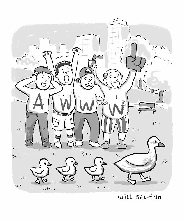 This Artist Makes Minimalistic Comics Filled With Absurd Situations And Silly Humor (30 New Pics)