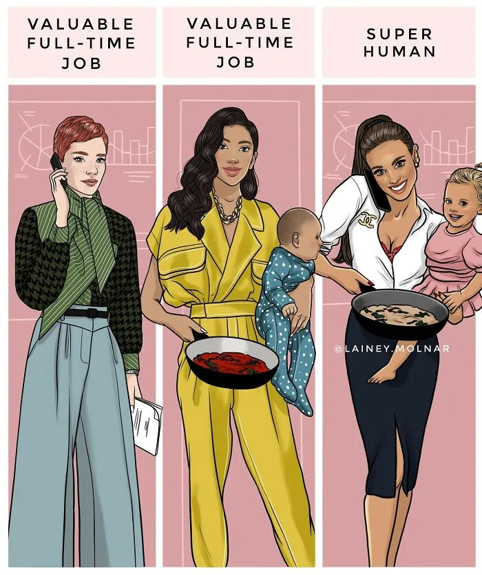 Artist Illustrates The Pressures She And Other Women Face From Society In 30 New Honest Comics
