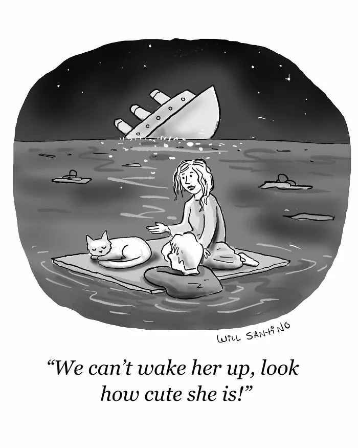 This Artist Makes Minimalistic Comics Filled With Absurd Situations And Silly Humor (30 New Pics)