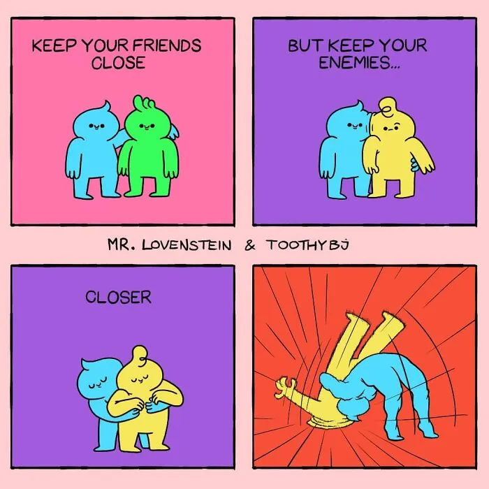 If You Have A Dark Sense Of Humor, You Will Probably Enjoy These Comics With Twisted Endings By ToothyBj (30 New Pics)