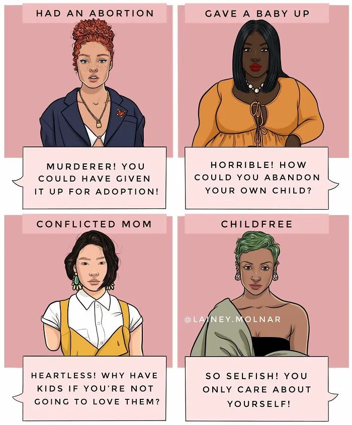 Artist Illustrates The Pressures She And Other Women Face From Society In 30 New Honest Comics